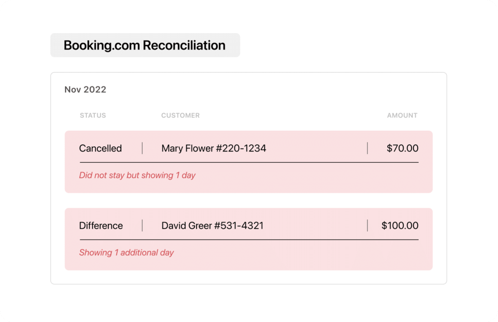 Improve the OTA reconciliation process